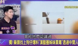 葛斯齐最新爆料黄姓艺人,真相背后令人震惊！